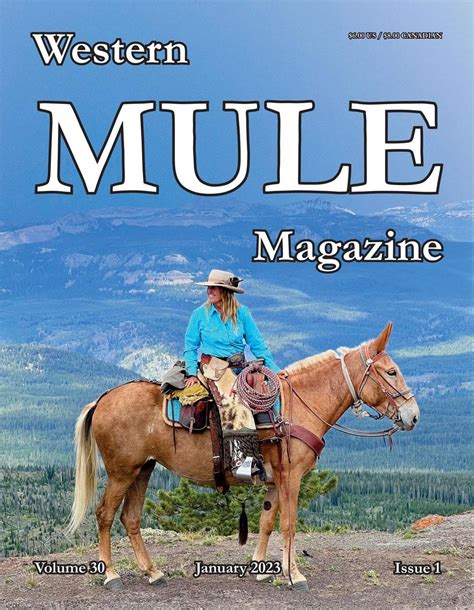 western mule magazine subscription